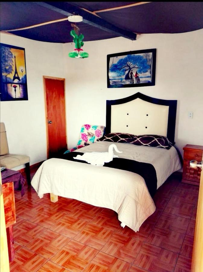 Cabaña tipo habitación con Palapa para 2 y 4 personas Zacatlán Exterior foto