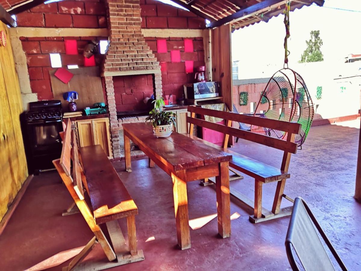 Cabaña tipo habitación con Palapa para 2 y 4 personas Zacatlán Exterior foto